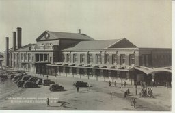 （新京）國都を飾る新京停車場の壯觀