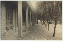 紅十字病院前面側觀之影