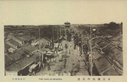 奉天城内の全景