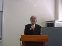 佐藤学長による開会挨拶