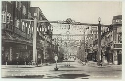 繁華街大連浪速町通リ