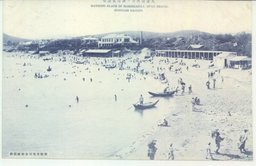 大連郊外星ヶ浦海水浴場