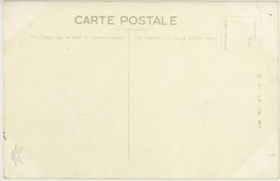 裏面_(大連)　五色のテープ美しき定期船出帆の盛観