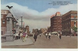 大連常盤橋の美觀西通りを望む