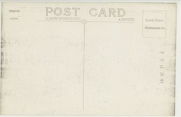 裏面_日露戦争記念碑附近より浪速通り及び奉天駅を望む