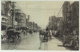 (奉天)商況活發殷盛を極むる春日町