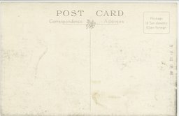 裏面_旅順港口閉塞隊ノ記念碑並ニ駆逐艦入港ノ光景