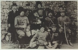 旅順水師營ニ於ケル乃木ステツセル両将軍会見紀念