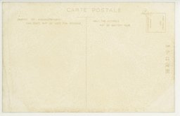 裏面_〔旅順戦跡めぐり〕　緑樹も風に哀音を奏でる。白玉山麓に於ける旅順港口第三回閉塞隊沈没将士の記念碑