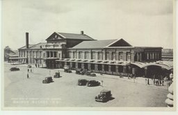 （新京）首都の大玄關、新京驛の麗觀