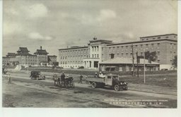 (新京)堂々たる関東憲兵隊司令部全景