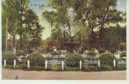 新京　西公園噴水