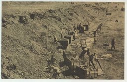 (撫順)　炭坑露天掘