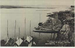 (熱河の風光)陰山山脈に發し承徳附近を流れる灤河の景觀