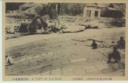 泰山経峪金剛経石刻其二　石刷現況